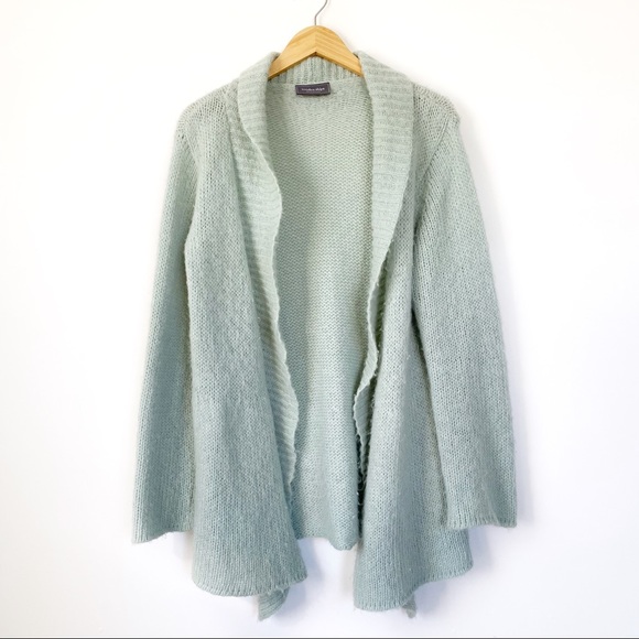 Anthropologie Sweaters - Anthropologie Wooden Ships Sage Knit Cardigan M/L